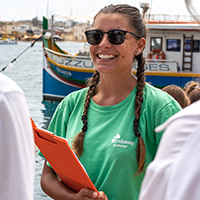 Alessandra from Italy, Embassy Malta